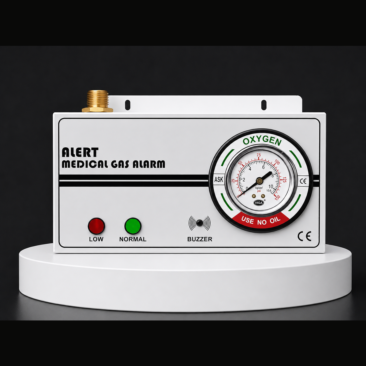 Single Gas Analog Medical Alarm System