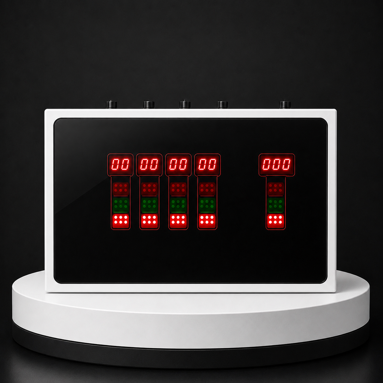 Five Gas Digital Medical Alarm System